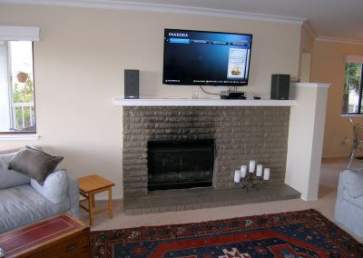 Fireplace and Entertainment