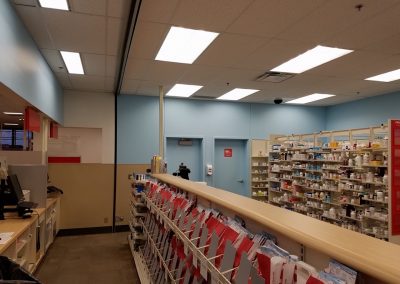 Huskers Painting Commercial Interior CVS Pharmacy 4001 North 132nd St. Omaha, NE.