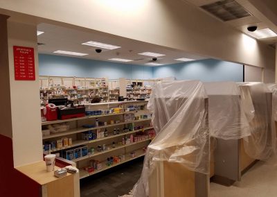 Huskers Painting Commercail Interior: CVS Pharmacy 7200 Dodge Omaha, NE